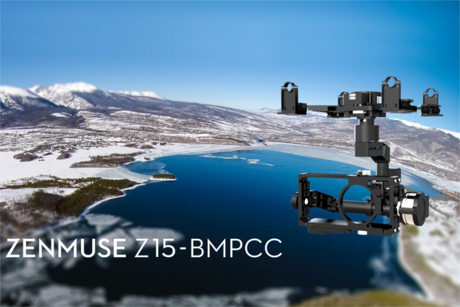 Présentation de la Zenmuse Z15 BMPCC