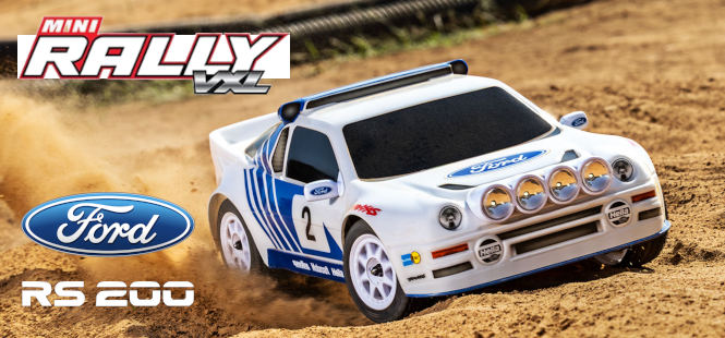 Traxxas Mini Rally VXL Ford RS200