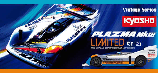 Kyosho EP Plazma 2wd Limited A2 *Legendary Series* 1/12e Kit à monter