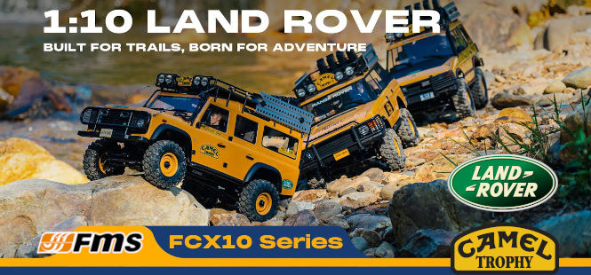 Fms FCX10 Camel Trophy Land Rover