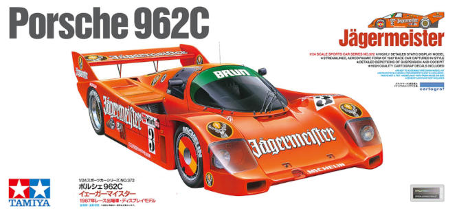 1/24e Tamiya Porsche 692C Jägermeister