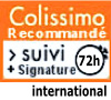 Colissimo recommandé BELGIQUE